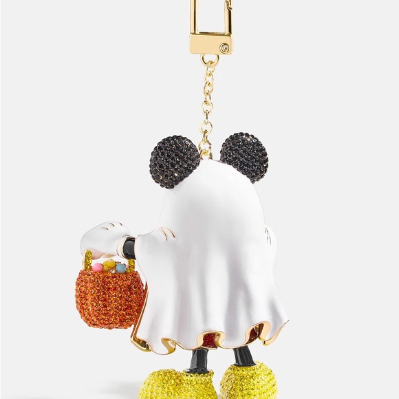 BAUBLEBAR Mickey Mouse Disney Ghost Glow-In-The-Dark Bag Charm - Picture 5 of 6